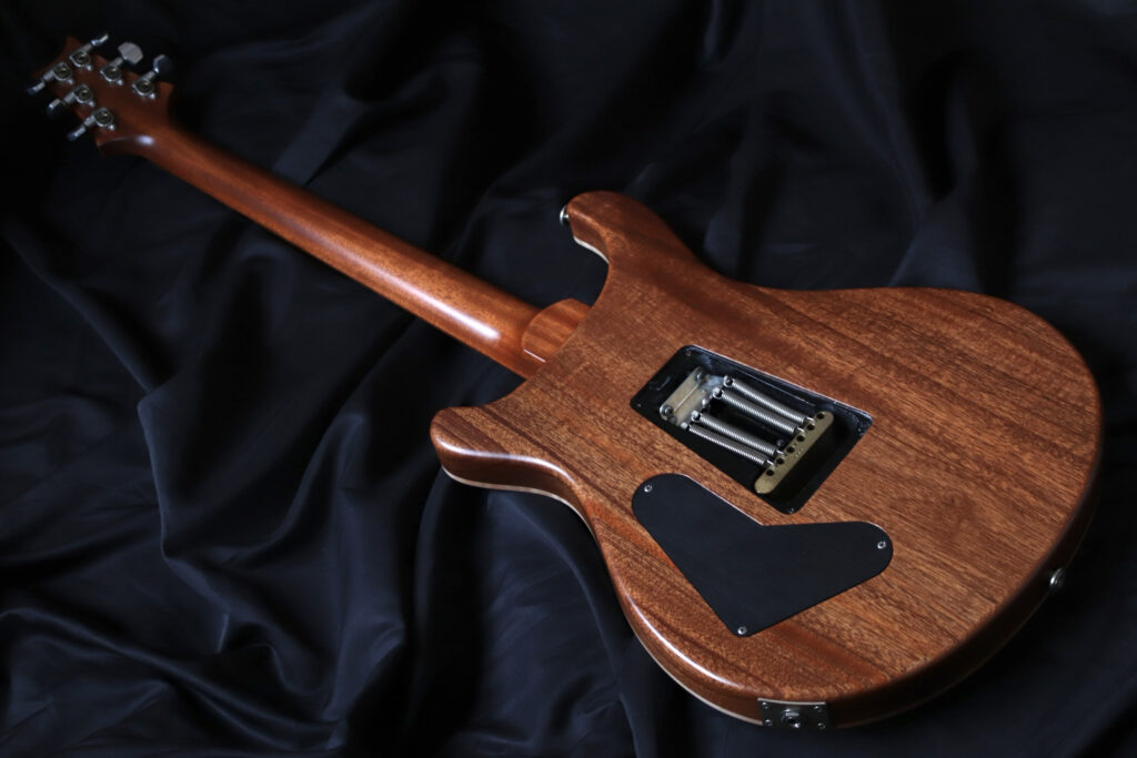 paul reed smith custom 24　PRS　再塗装　リフィニッシュ　バック　背面　艶消し　マット仕上げ
