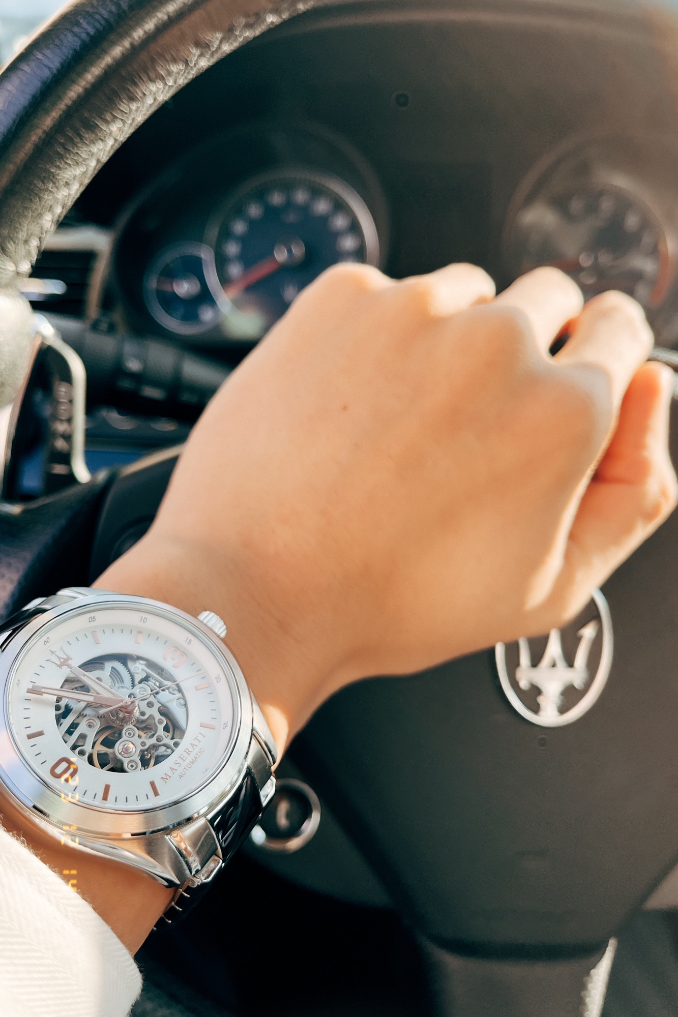マセラティ　自動巻き　腕時計　Maserati Automatic Watch