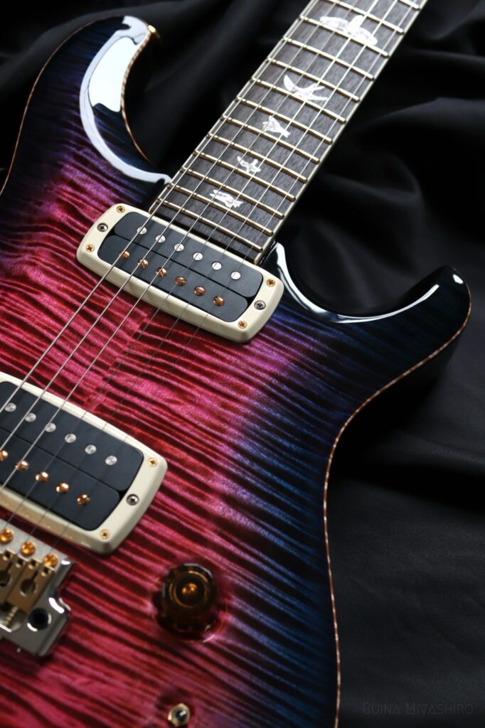 PRS 再塗装　ナチュラルバインディング