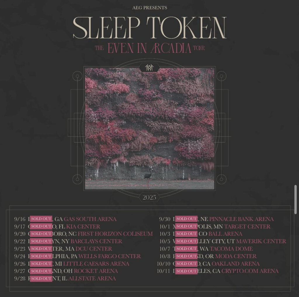 Sleep Token スリープ・トークン Even In Arcadia