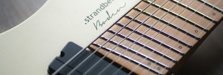 チェンバードボディ　エレキギター選び　豆知識 strandberg guitar