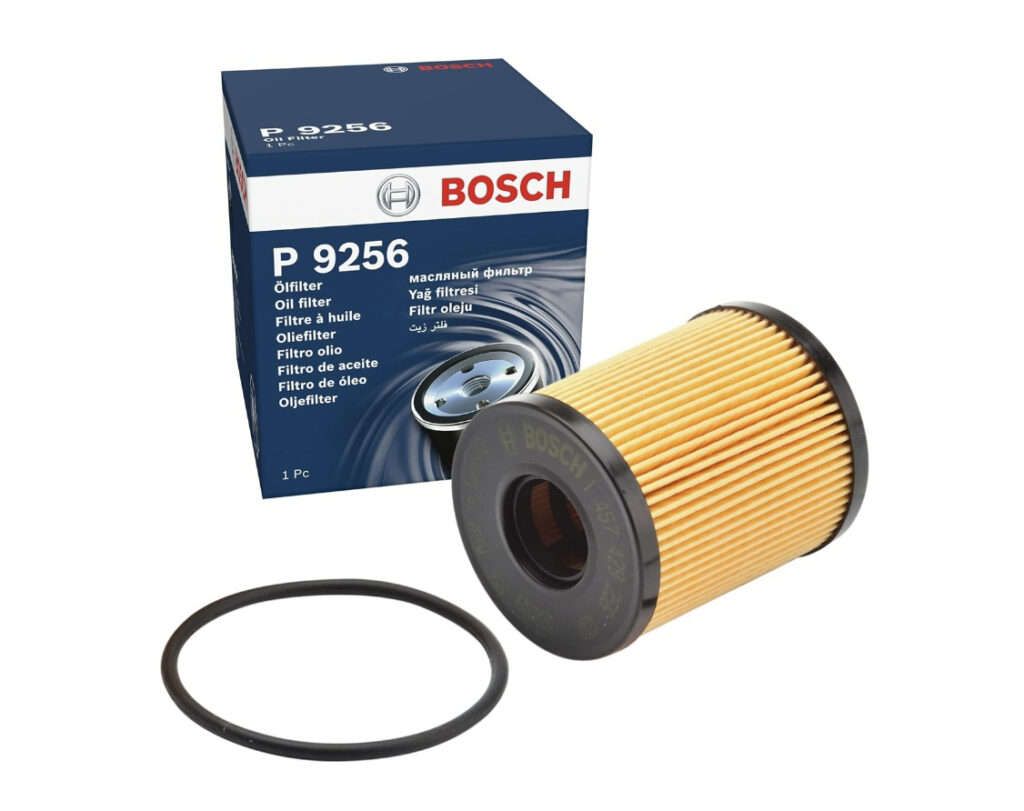 アバルト595 エンジンオイルフィルター交換 エレメント交換 新品 社外品 BOSCH(ボッシュ) オイルフィルター 輸入車用 1457429256