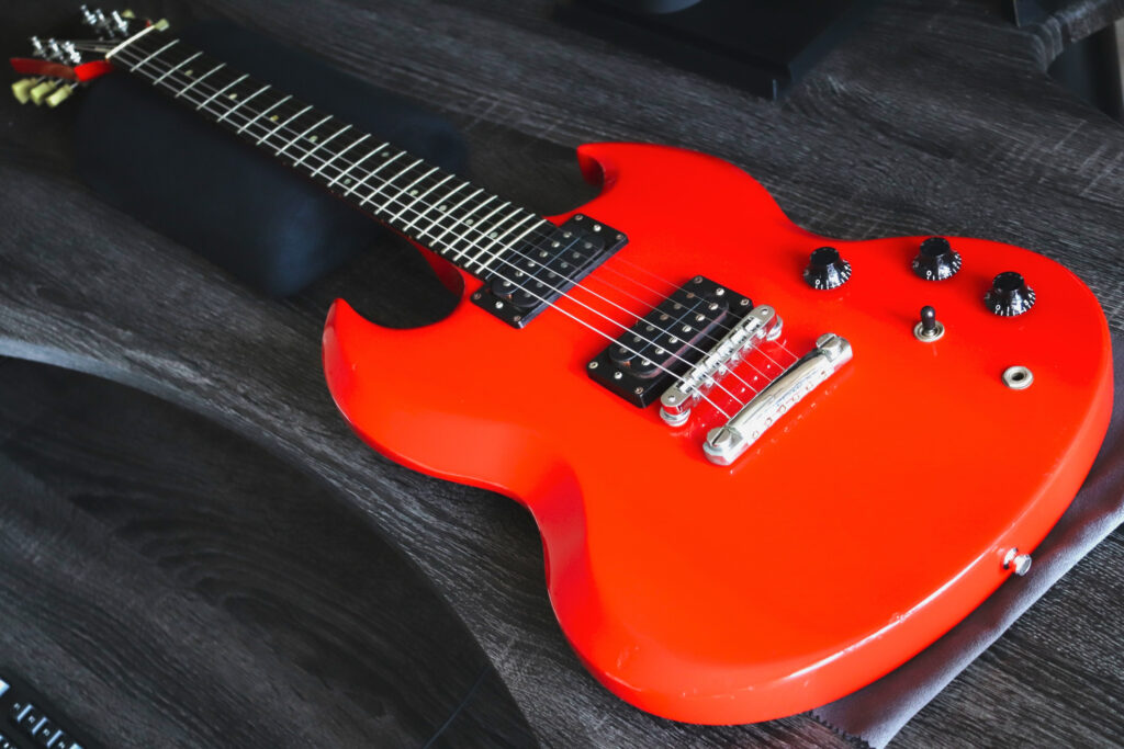 Gibson SG ギブソンSGビンテージ ネック調整 弦高調整