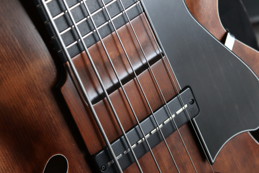 フィンガーランプ　エレキベース　高さ調整　取り付け方法