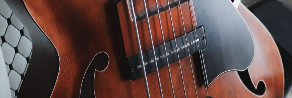 Marusya Guitars Archtop Bass 6 Spruce/Maple Brown