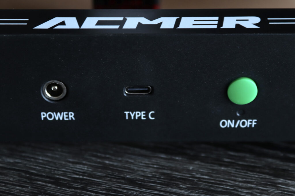 家庭用小型レーザーカッター・刻印機『ACMER S1』電源