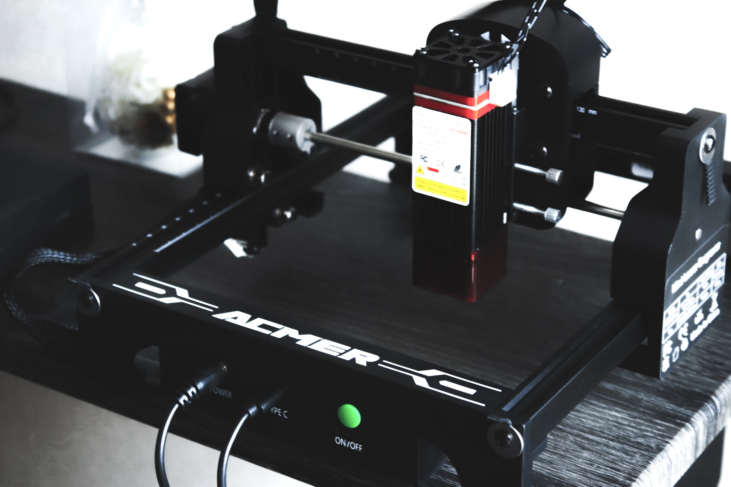 【組み立て編】レーザーカッター・刻印機『ACMER S1』を購入してみた。