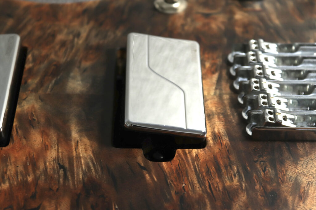 Skervesen custom guitars swan6 ピックアップ高さ調整 スポンジ