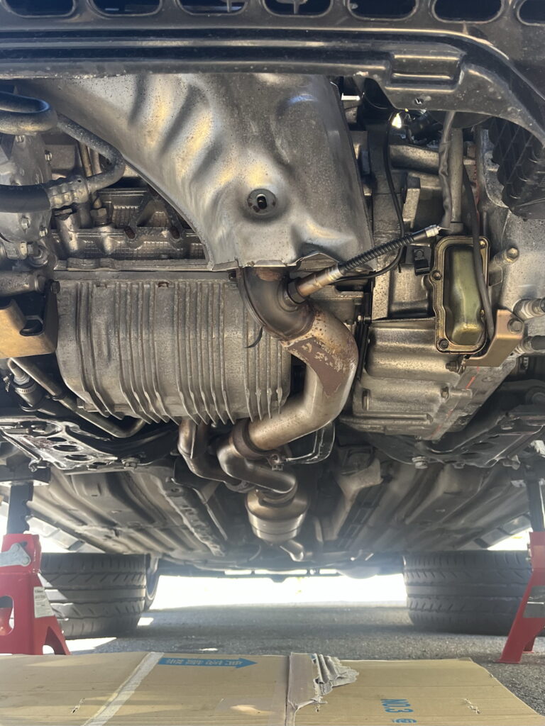 アルファロメオ156 配管構造