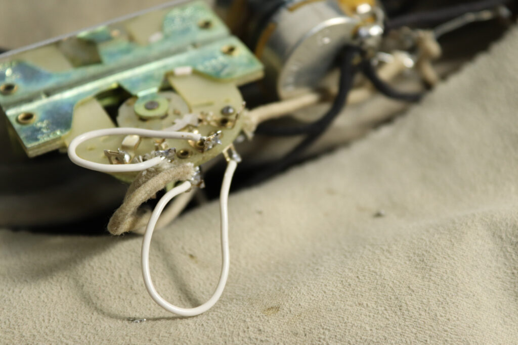 sago テレキャスター　配線修理