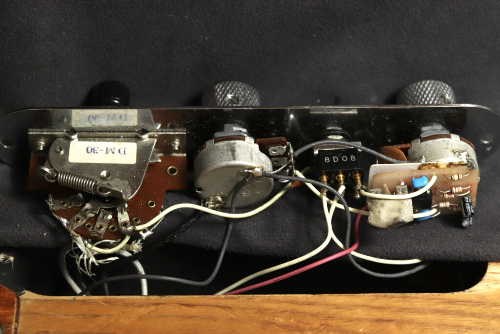 ペルジノ テレキャスター アクティブ回路修理 WAVER PERUGINO 大阪 日本製ギター工房