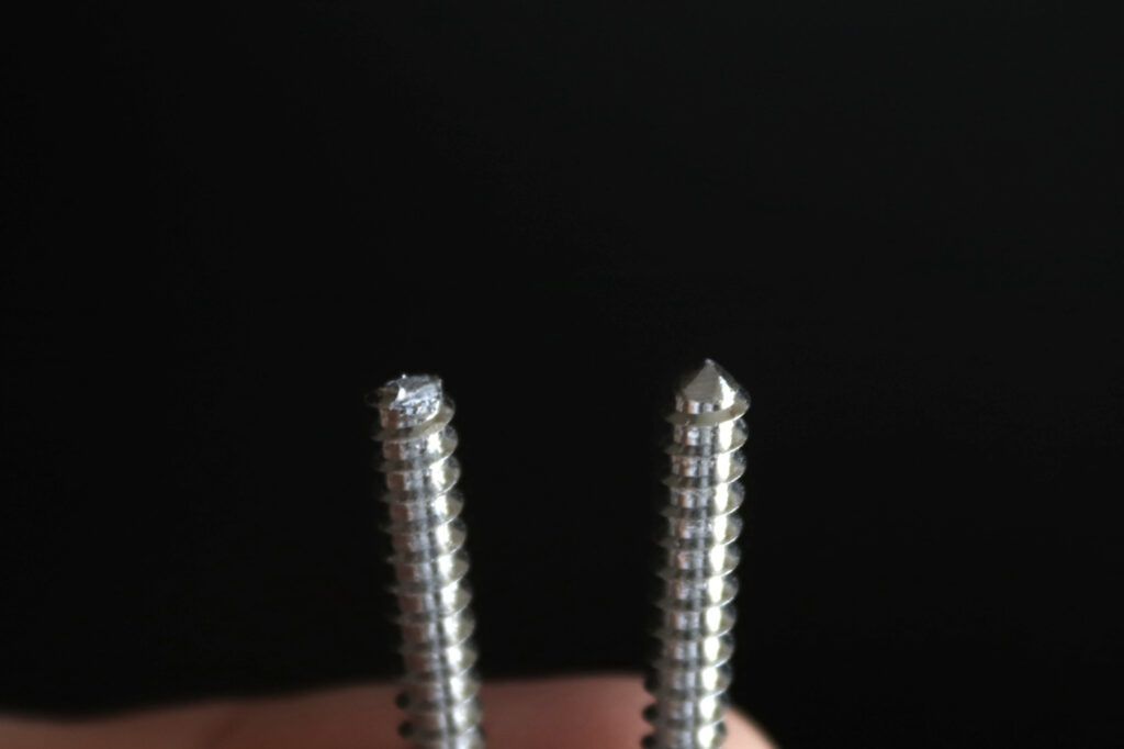 ネジ加工　ジョイントビス