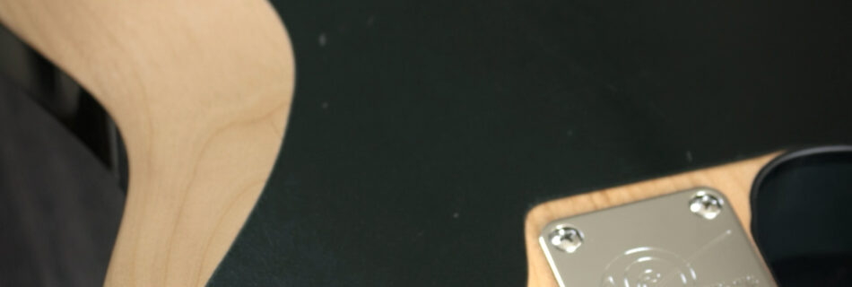 テレキャスター　背面加工　コンター加工　ネックジョイント加工　ヒールレス加工