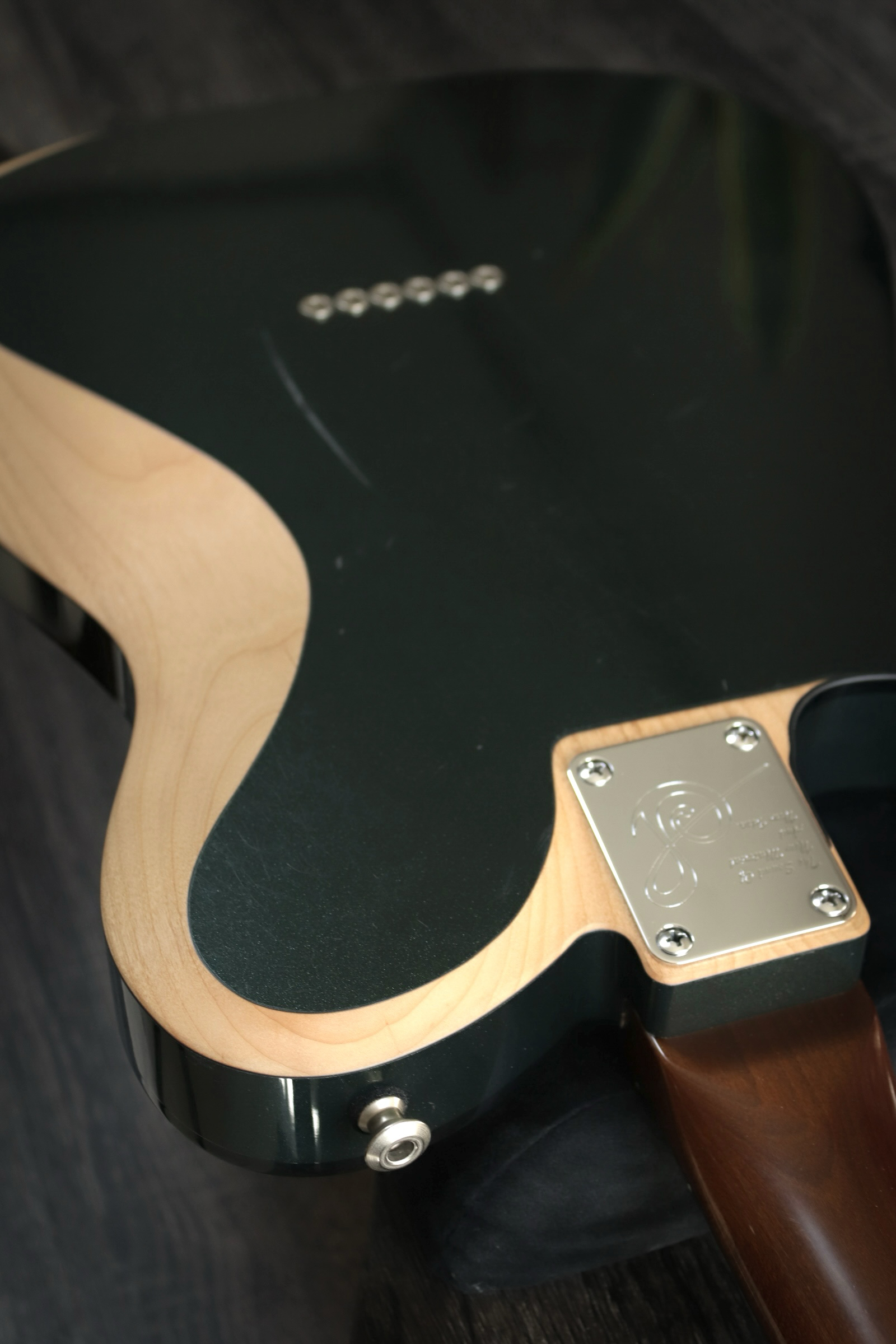 テレキャスター 背面加工 コンター加工 ネックジョイント加工 ヒールレス加工