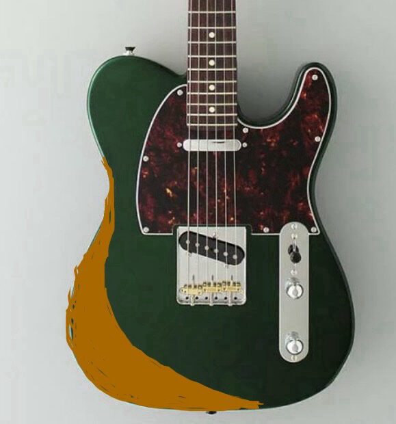 テレキャスター　痛い　弾きにくい　エルボーカット