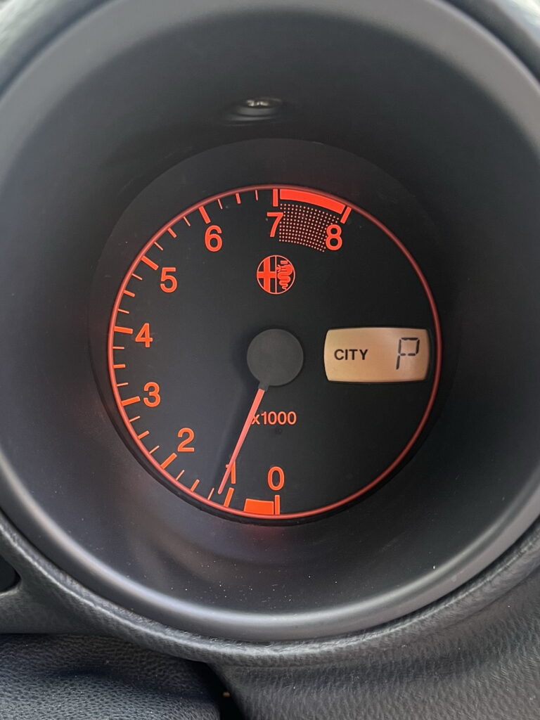 アルファロメオ156 燃料噴射系　警告灯チェックランプ