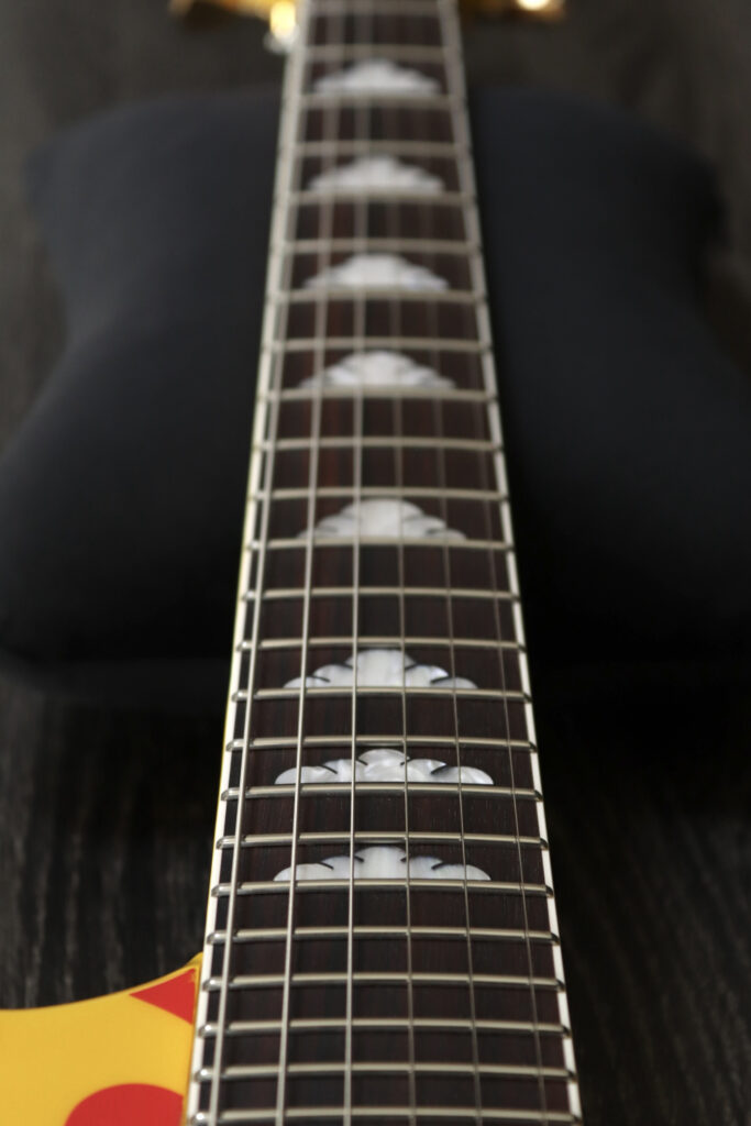 フレット交換　モッキンバード　Burny MG- 165S / MG-145S HY hide Model