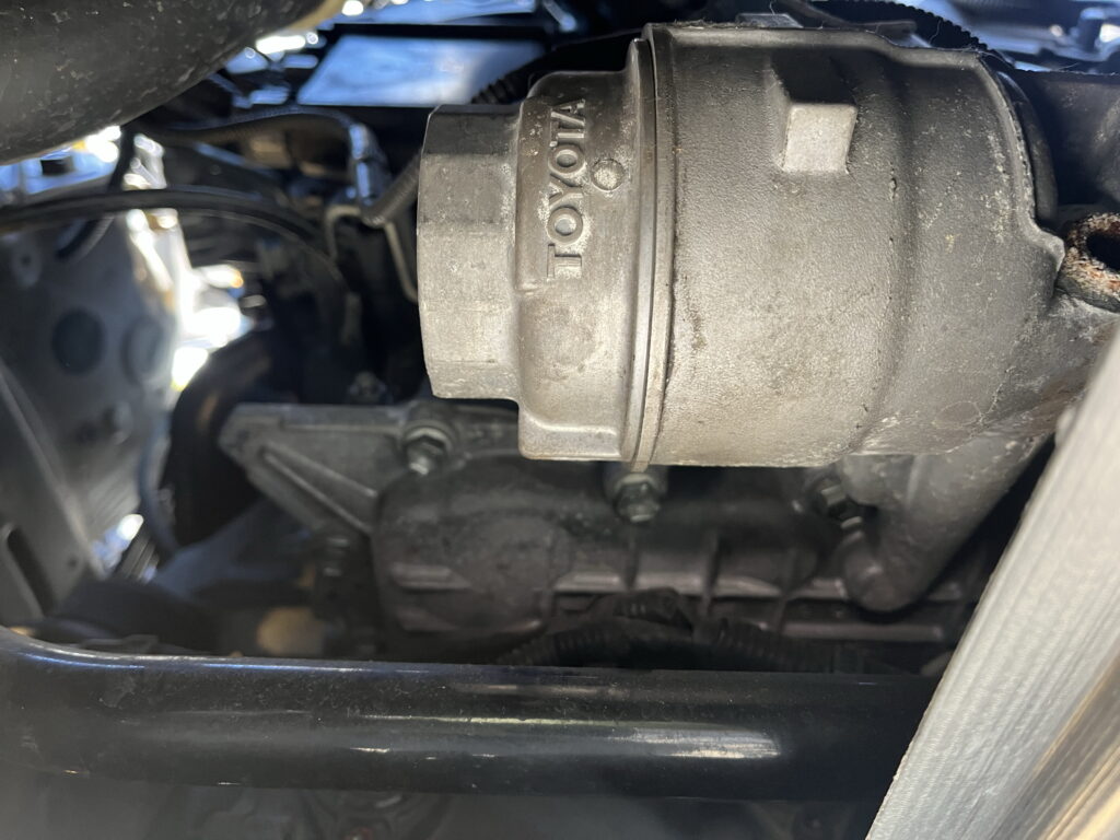 GRX120 トヨタマークX フィルターエレメント交換