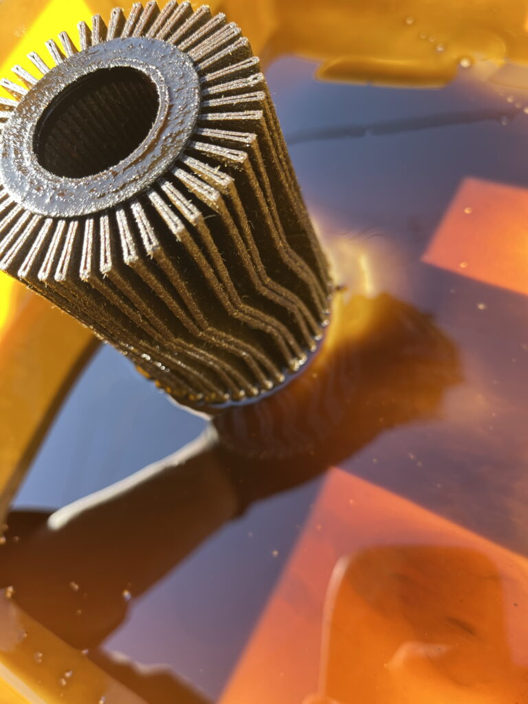 GRX120 トヨタマークX フィルターエレメント使用済み