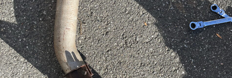 アルファロメオ156 フロントマフラー