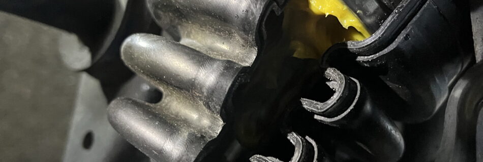 アルトラパンHE21S ドライブシャフトブーツ取り付け