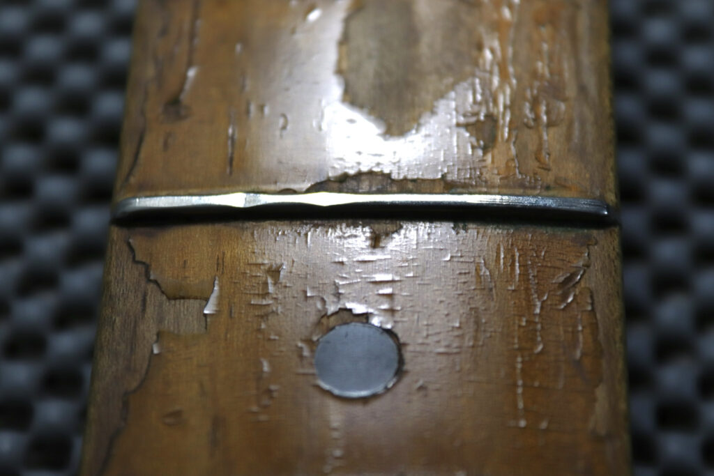 70年代　ヴィンテージギター　リペア　1976年製　フェンダー　Fender　USA　テレキャスター　フレットのへこみ