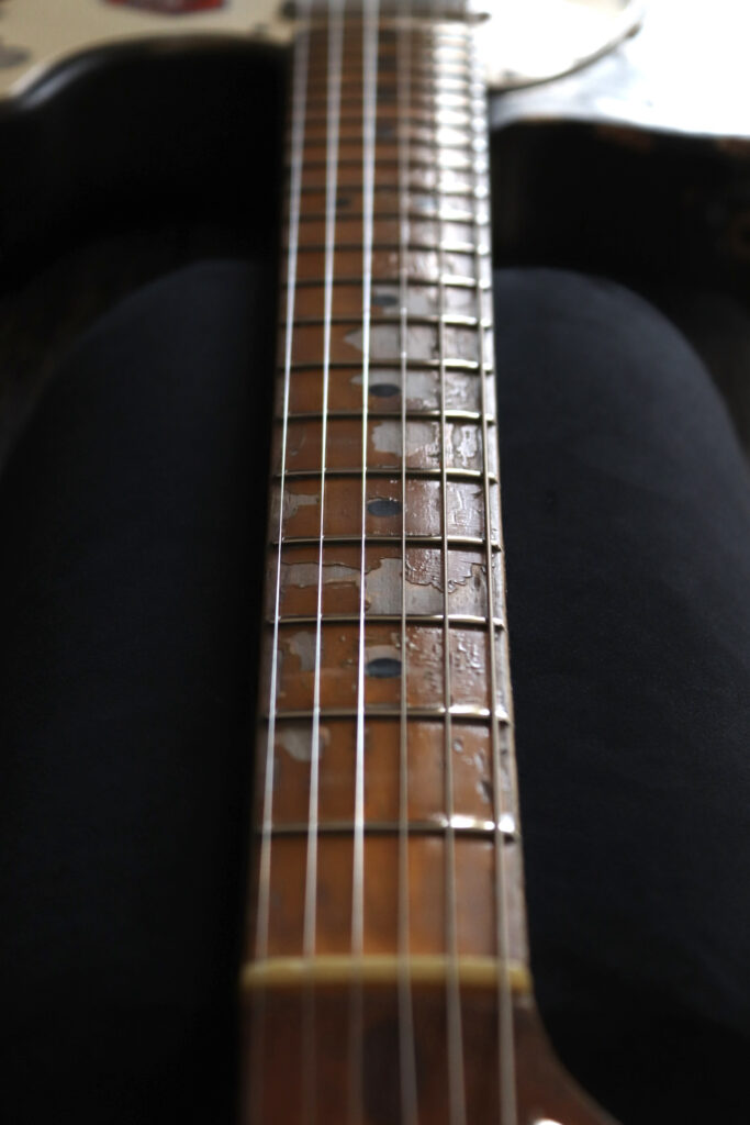 70年代　ヴィンテージギター　リペア　1976年製　フレットすり合わせ完了　フェンダー　Fender　USA　テレキャスター