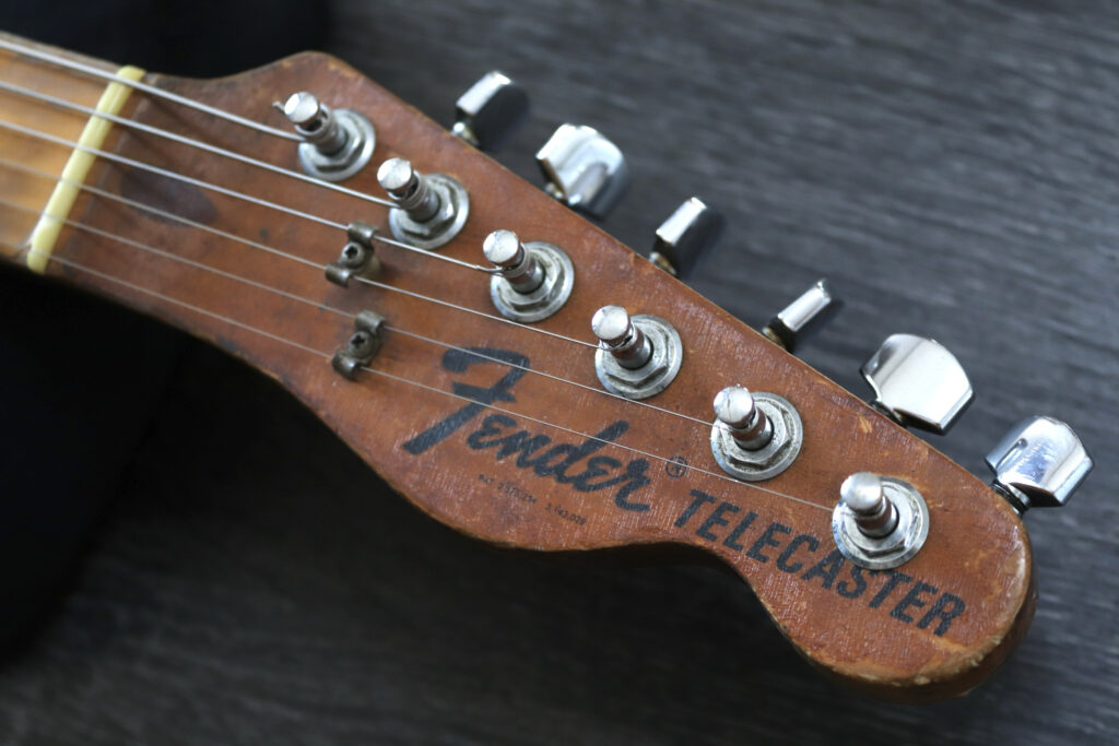 ヘッド　70年代　ヴィンテージギター　リペア　1976年製　フェンダー　Fender　USA　テレキャスター