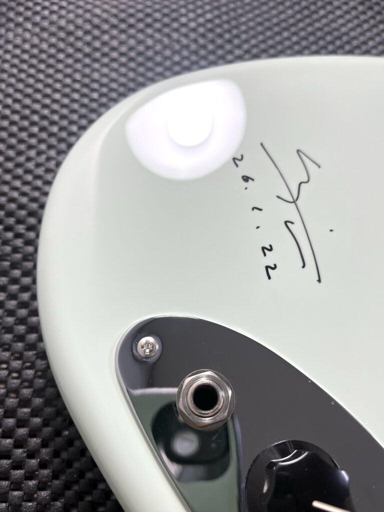 直筆サイン 保護 組み込み