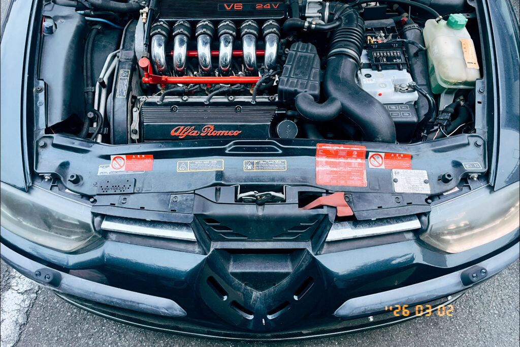 アルファロメオ156 ヘッドライト球切れ　社外ヘッドライト