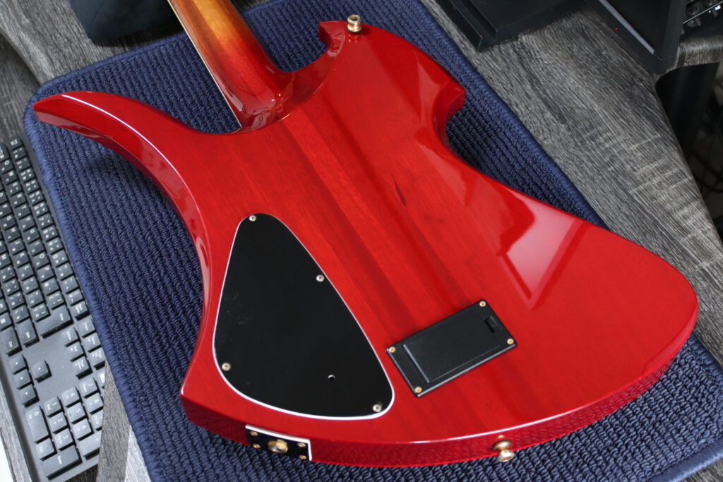 Burny(バーニー)モッキンバードMG-340X ヘッド落ち ストラップピン延長アタッチメント