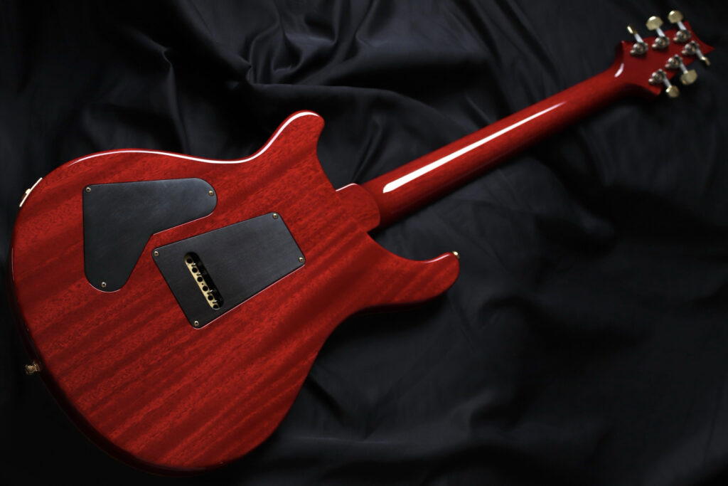 再塗装　バック　背面　リフィニッシュ　PRS Custom24