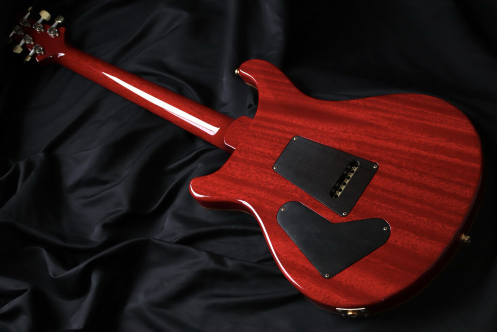 再塗装　バック　背面　リフィニッシュ　PRS Custom24