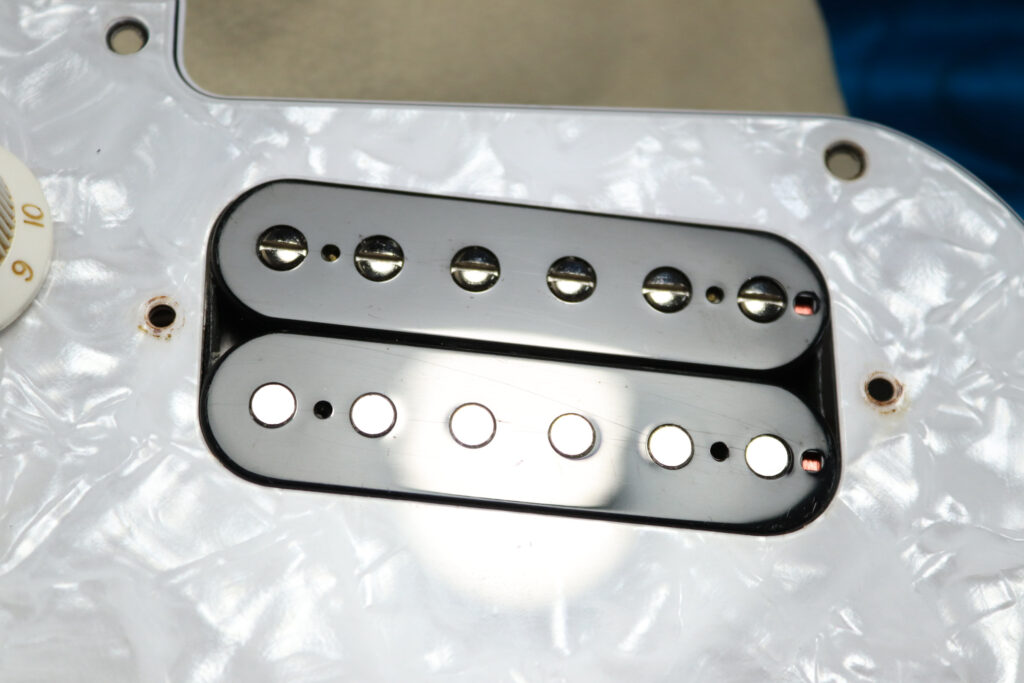 James Tyler Studio Elite ピックアップ スラント加工