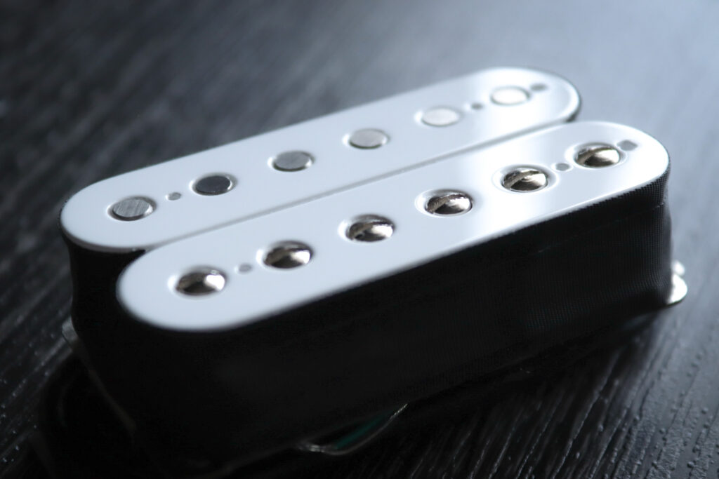 ピックアップ塗装 Freedom Custom Guitar Research hybrid humbacker
