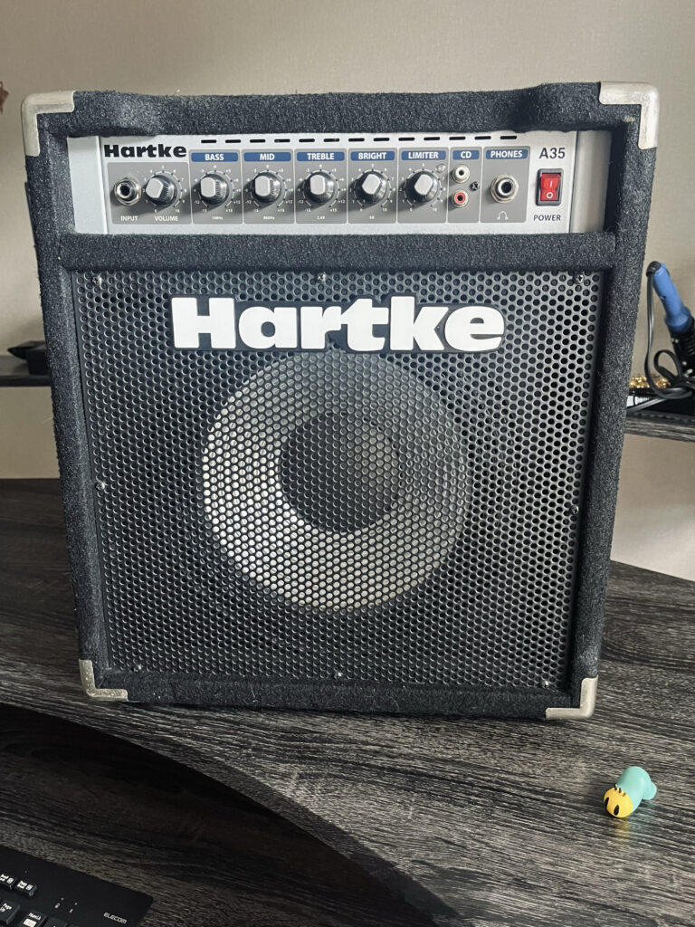 学園祭におすすめのベースアンプ Hartke A35 ジャック故障 ベースアンプ 自宅用 練習用 コンボアンプ