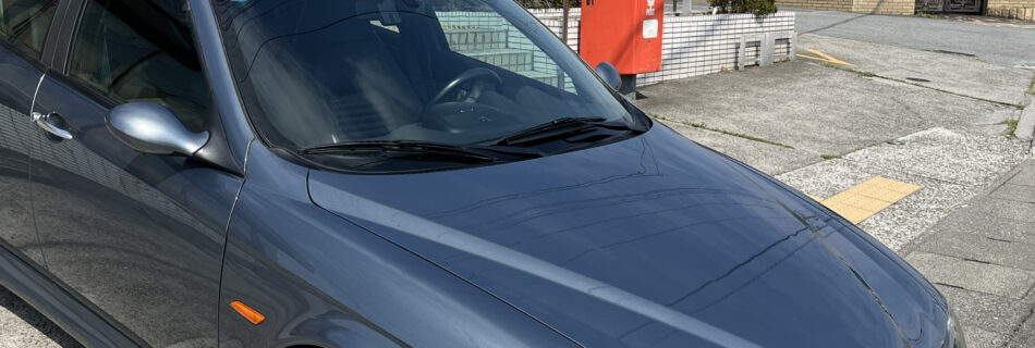ステーションワゴン　V6 シーガルブルー　アルファロメオ156 GTA