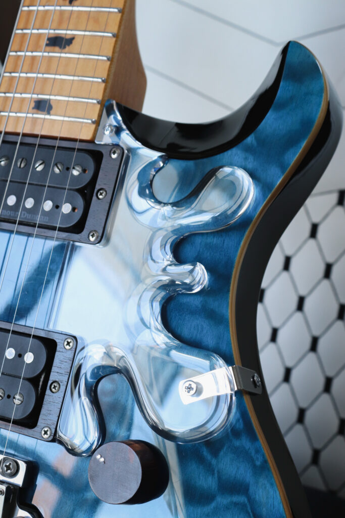 水 ピックガード エレキギター PRS SE custom24